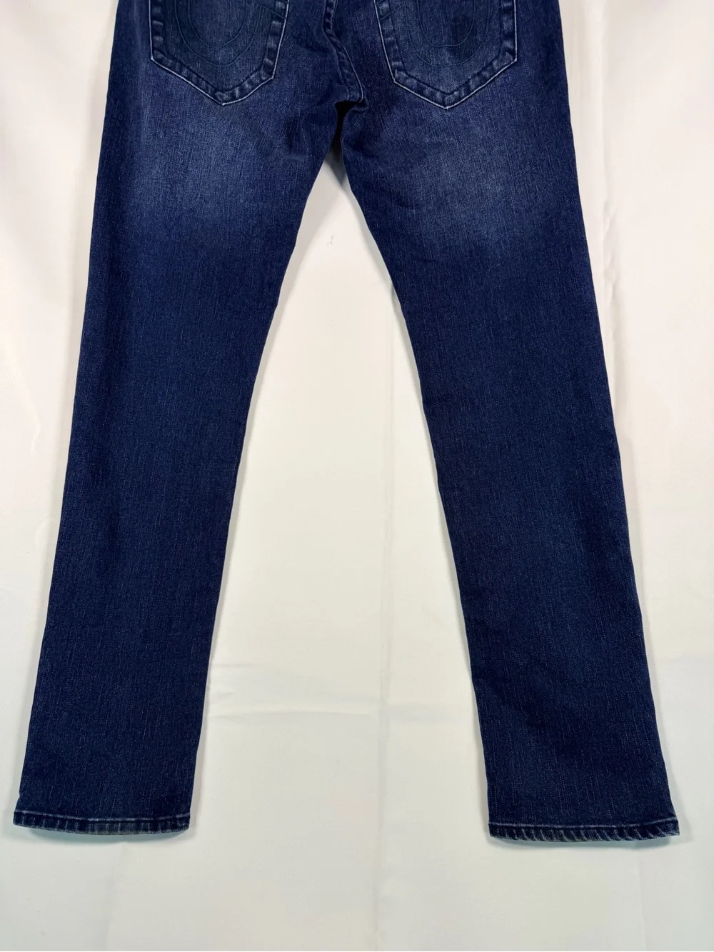 TRUE RELIGION Men’s Size 30 Denim Jeans Rocco Style Relaxed Skinny Fit Stretch